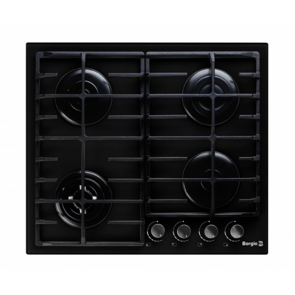 Фото - Варочная панель газовая Borgio 6192-17 FFD Black Glass