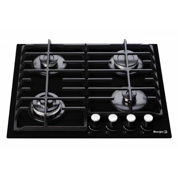 Фото - Варочная панель газовая Borgio 6192-17 FFD Black Glass
