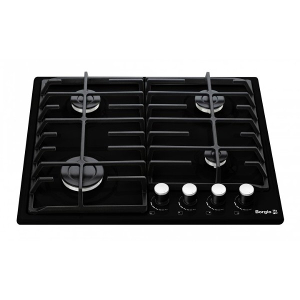 Фото - Варочная панель газовая Borgio 6940-17 FFD black Enamelled