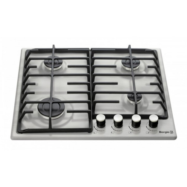 Фото - Варочная панель газовая Borgio 6940-17 FFD Inox
