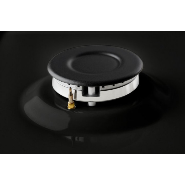 Фото - Варильна поверхня газова Borgio 6942-17 FFD Black Enamelled