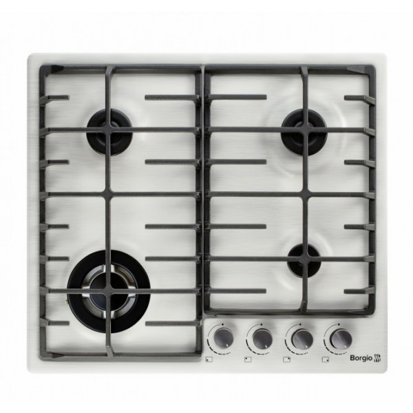 Фото - Варильна поверхня газова Borgio 6942-17 FFD Inox
