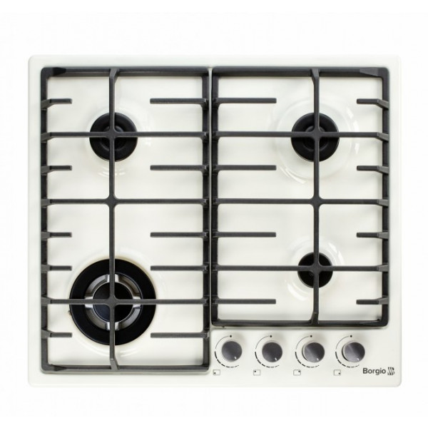 Фото - Варильна поверхня газова Borgio 6942-17 FFD Ivory Enamelled