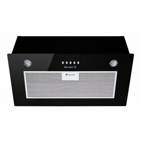 Фото - Вытяжка встраиваемая Borgio BBI (TR) 5840 Black Glass MU 850