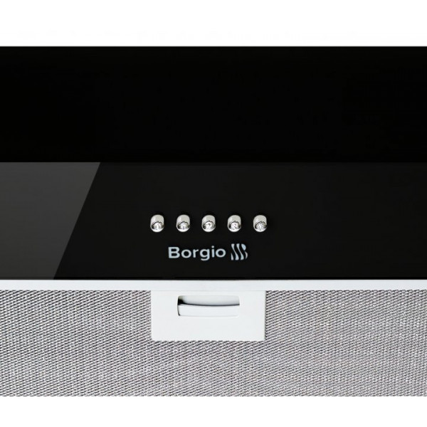Фото - Вытяжка встраиваемая Borgio BBI (TR) 5840 Black Glass MU 850