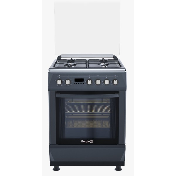 Фото - Плита газова Borgio GE 640 GR GCBLDF Cast Iron