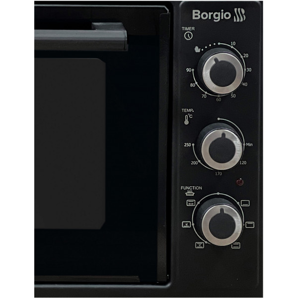 Фото - Піч електрична Borgio MO 2024 Black