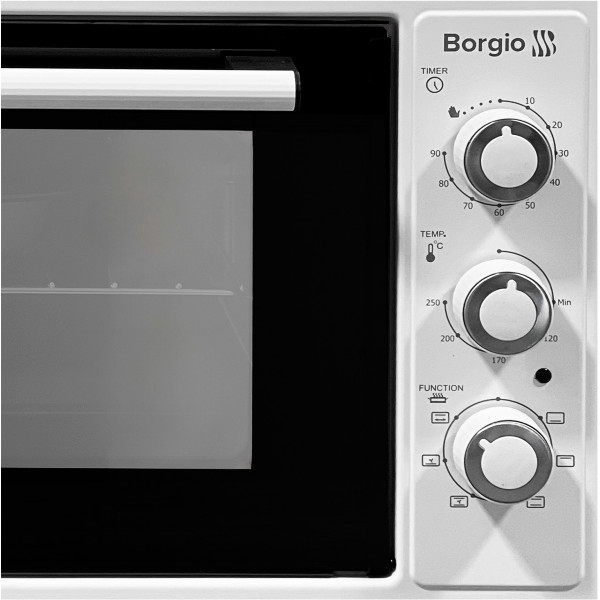 Фото - Піч електрична Borgio MO 2024 White