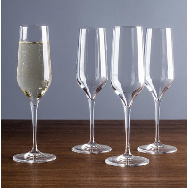 Фото - Набор бокалов Bormioli Rocco Electra Flute для шампанського 6x230 мл (192343GRC021990)