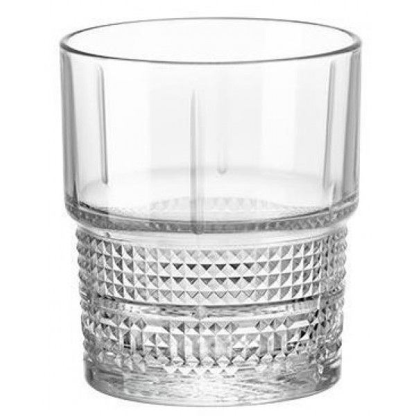 Фото - Набір склянок для віскі Bormioli Rocco Bartender Novecento и графин 7 пр. (122136SS8021990)