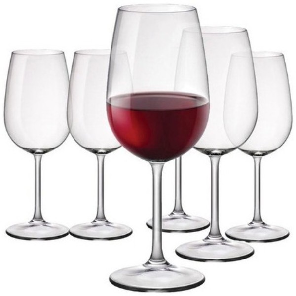 Фото - Набір келихів Bormioli Rocco Riserva Cabernet 6x370 мл (126261GRC021990)
