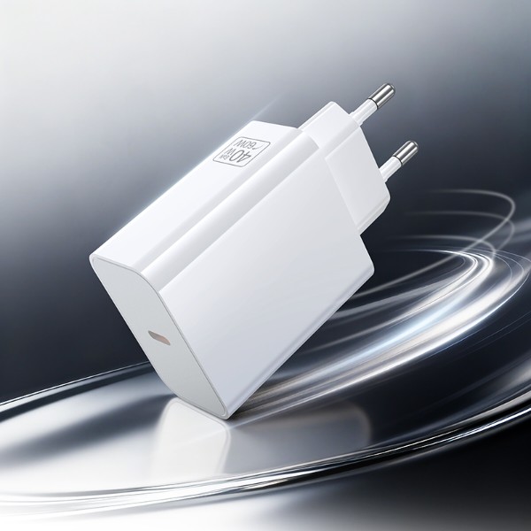 Фото - Мережевий зарядний пристрій BOROFONE BA109A Star single port PD40W charger (EU) White (6941991126888)