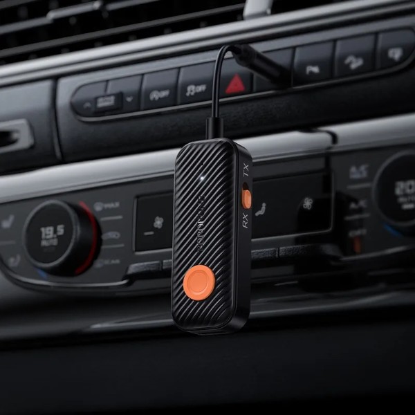 Фото - Бездротовий адаптер автомобільний BOROFONE BC62 Walker AUX BT audio receiver/transmitter (6941991124143)