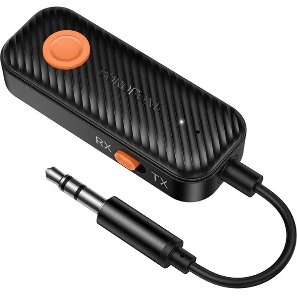 Фото - Бездротовий адаптер автомобільний BOROFONE BC62 Walker AUX BT audio receiver/transmitter (6941991124143)