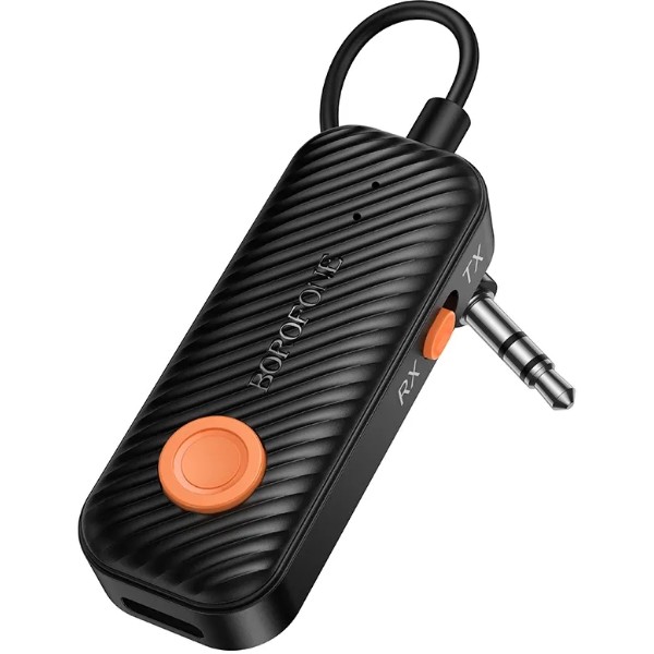 Фото - Бездротовий адаптер автомобільний BOROFONE BC62 Walker AUX BT audio receiver/transmitter (6941991124143)