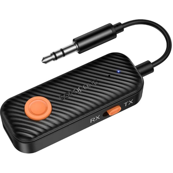 Фото - Бездротовий адаптер автомобільний BOROFONE BC62 Walker AUX BT audio receiver/transmitter (6941991124143)
