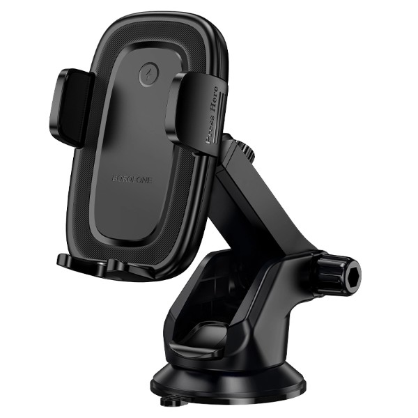 Фото - Автодержатель с беспроводной зарядкой BOROFONE BH223 Follower push-type wireless fast charging car holder(center console) (6941991121319) Фото - Автодержатель с беспроводной зарядкой BOROFONE BH223 Follower push-type wireless fast charging car holder(center console) (6941991121319)