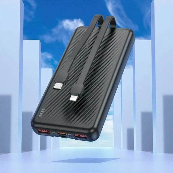 Фото - Батарея мобильная BOROFONE BJ57 Graceful 22.5W+PD20W 10000mAh Black (6941991111846)