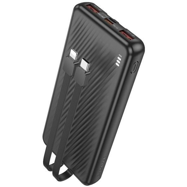 Фото - Батарея мобильная BOROFONE BJ57 Graceful 22.5W+PD20W 10000mAh Black (6941991111846)