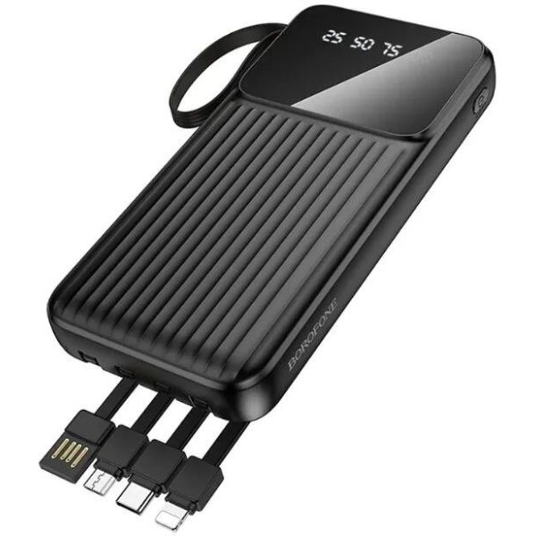 Фото - Батарея мобильная BOROFONE BJ76 10000mAh Black (6941991120046)