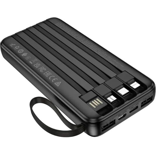 Фото - Батарея мобильная BOROFONE BJ76 10000mAh Black (6941991120046)