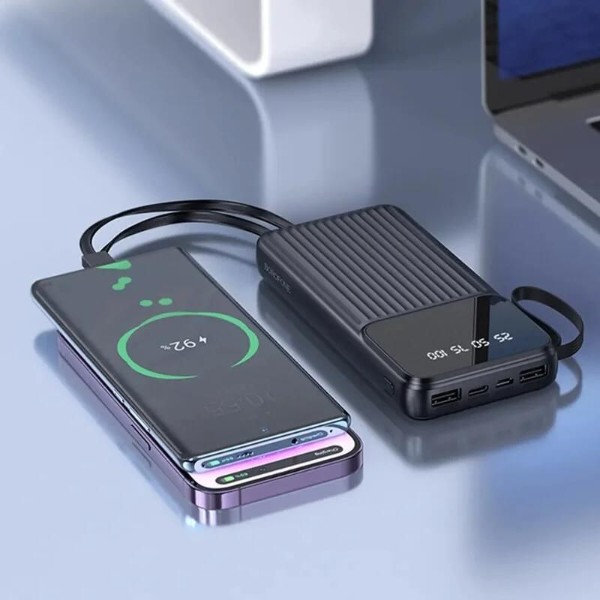 Фото - Батарея мобильная BOROFONE BJ76 10000mAh Black (6941991120046)