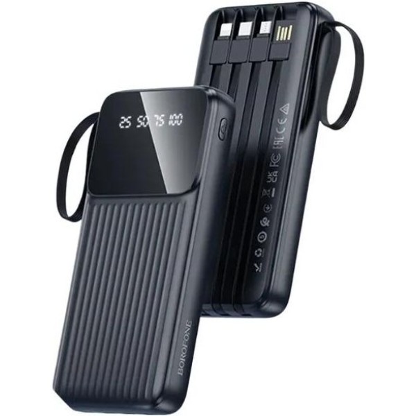Фото - Батарея мобильная BOROFONE BJ76 10000mAh Black (6941991120046)