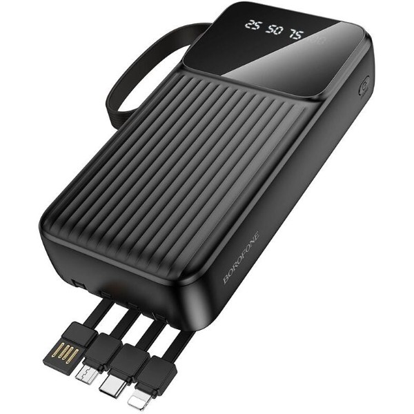 Фото - Батарея мобильная BOROFONE BJ76A 20000mAh Black (6941991120053)