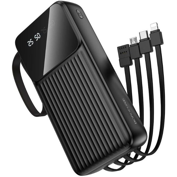Фото - Батарея мобильная BOROFONE BJ76A 20000mAh Black (6941991120053)