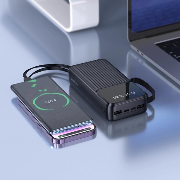 Фото - Батарея мобильная BOROFONE BJ76A 20000mAh Black (6941991120053)