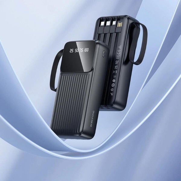 Фото - Батарея мобильная BOROFONE BJ76A 20000mAh Black (6941991120053)