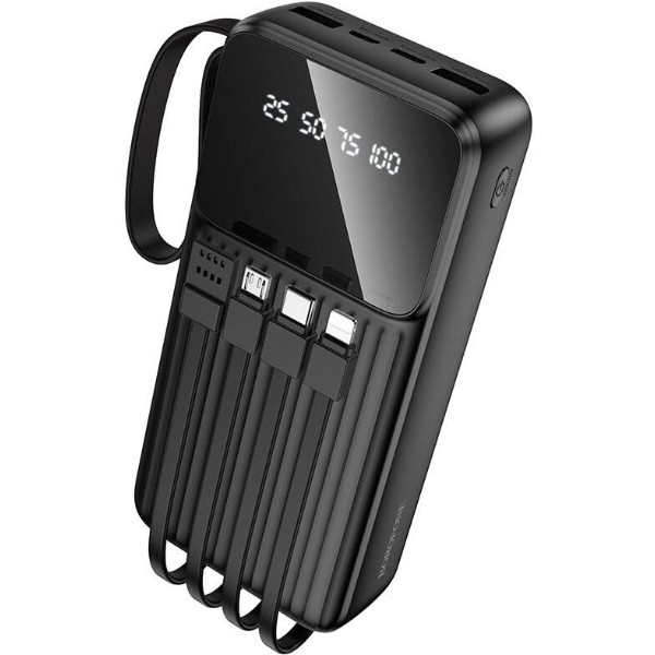 Фото - Батарея мобильная BOROFONE BJ76A 20000mAh Black (6941991120053) Фото - Батарея мобильная BOROFONE BJ76A 20000mAh Black (6941991120053)