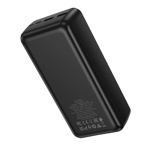 Фото - Батарея мобильная BOROFONE BJ78B 30000mAh Black (6941991121517)