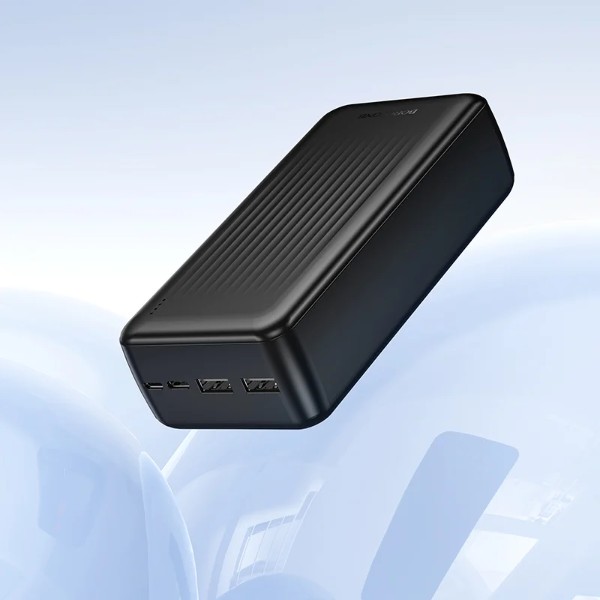 Фото - Батарея мобильная BOROFONE BJ78B 30000mAh Black (6941991121517)