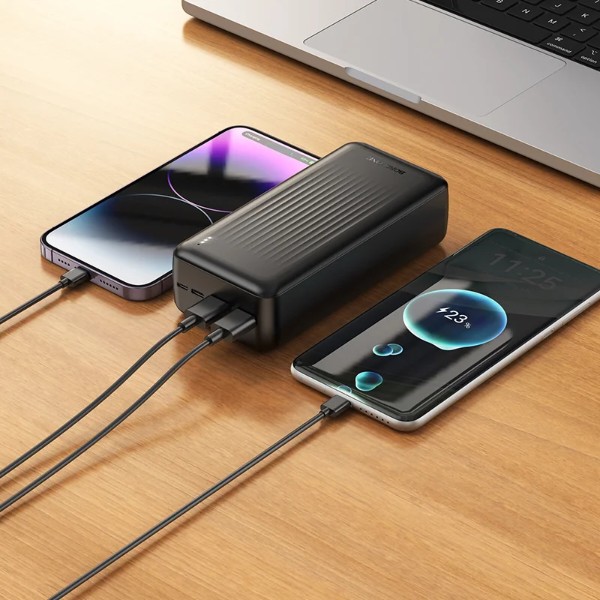 Фото - Батарея мобильная BOROFONE BJ78B 30000mAh Black (6941991121517)