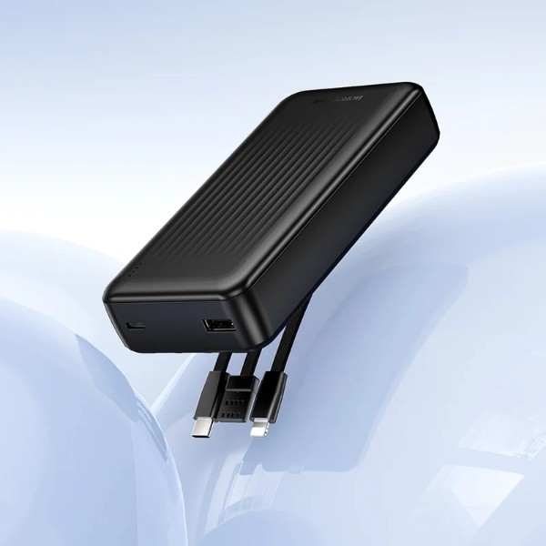 Фото - Батарея мобильная BOROFONE BJ79A 20000mAh Black (6941991121555)