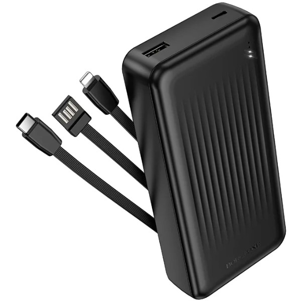 Фото - Батарея мобильная BOROFONE BJ79A 20000mAh Black (6941991121555)