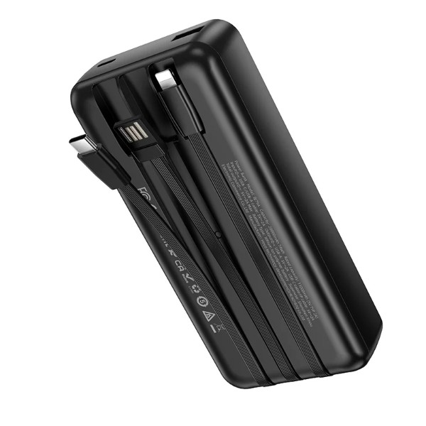 Фото - Батарея мобильная BOROFONE BJ79A 20000mAh Black (6941991121555)