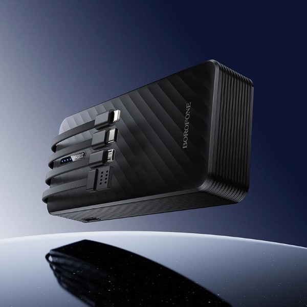 Фото - Батарея мобильная BOROFONE BJ84A 20000mAh Black (6941991126178)