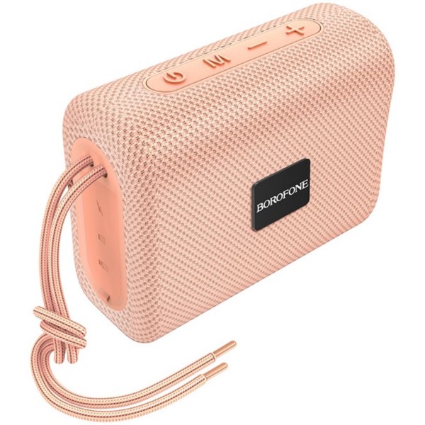 Фото - Портативная акустика BOROFONE BR18 Encourage sports BT speaker Pink (6974443381306)