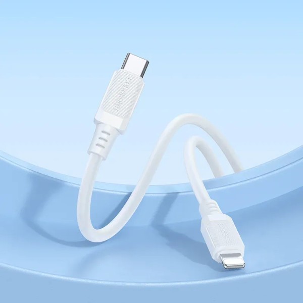 Фото - Кабель BOROFONE BX115 Lotto PD iP White (6941991119613)
