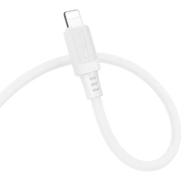 Фото - Кабель BOROFONE BX115 Lotto PD iP White (6941991119613)