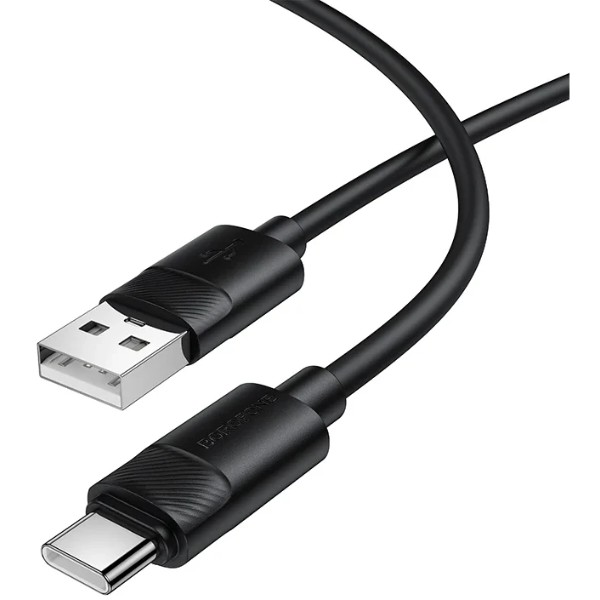 Фото - Кабель BOROFONE BX123 Leya Type-C Black (6941991124211)