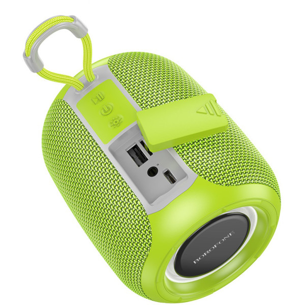 Фото - Портативная акустика BOROFONE BR36 Lucy sports BT speaker Green (6941991104381)