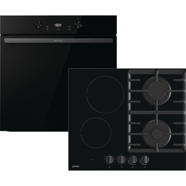 Фото - Комплект техники Gorenje Духовой шкаф + Варочная панель Gorenje BOS 6737 E20FBG + GCE 691 BSC