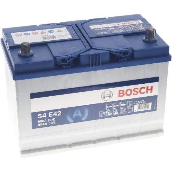Фото - Автомобільний акумулятор Bosch S4 12В 85Аг 800А R+ (0 092 S4E 420)