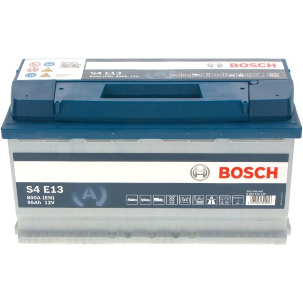 Фото - Автомобільний акумулятор Bosch S4 12В 95Аг 850А R+ (0 092 S4E 130)