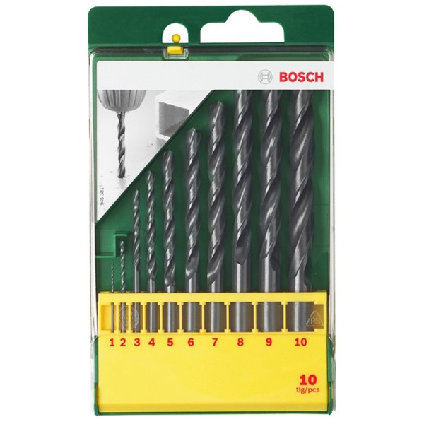 Фото - Набір свердел Bosch 2.607.019.442 10 шт.