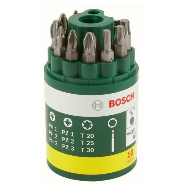 Фото - Біта для викрутки Bosch 2.607.019.452 9 шт. + Універсальний тримач