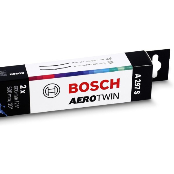 Фото - Щетка стеклоочистителя Bosch Aerotwin бескаркасный комплект 600/500мм (3 397 007 297)